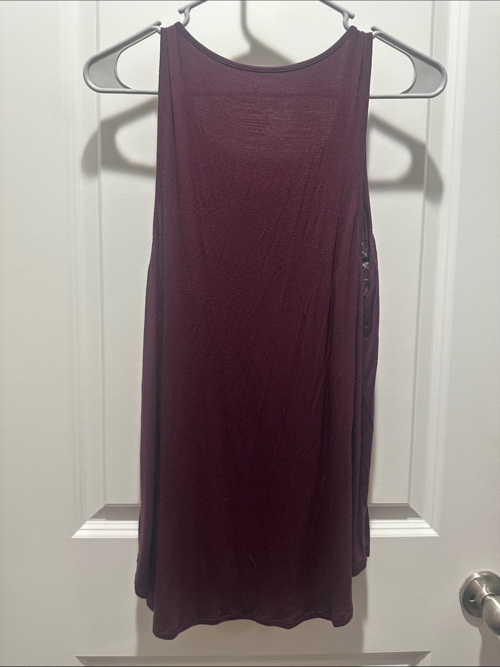 Grey Ribbed Ruched Cropped Cami Top - Picture 6 of 9